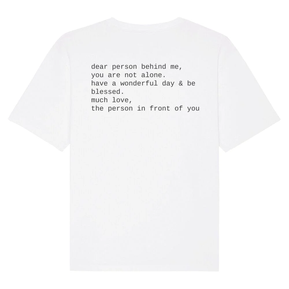 Dear Person Oversized Shirt BackPrint - Image 4