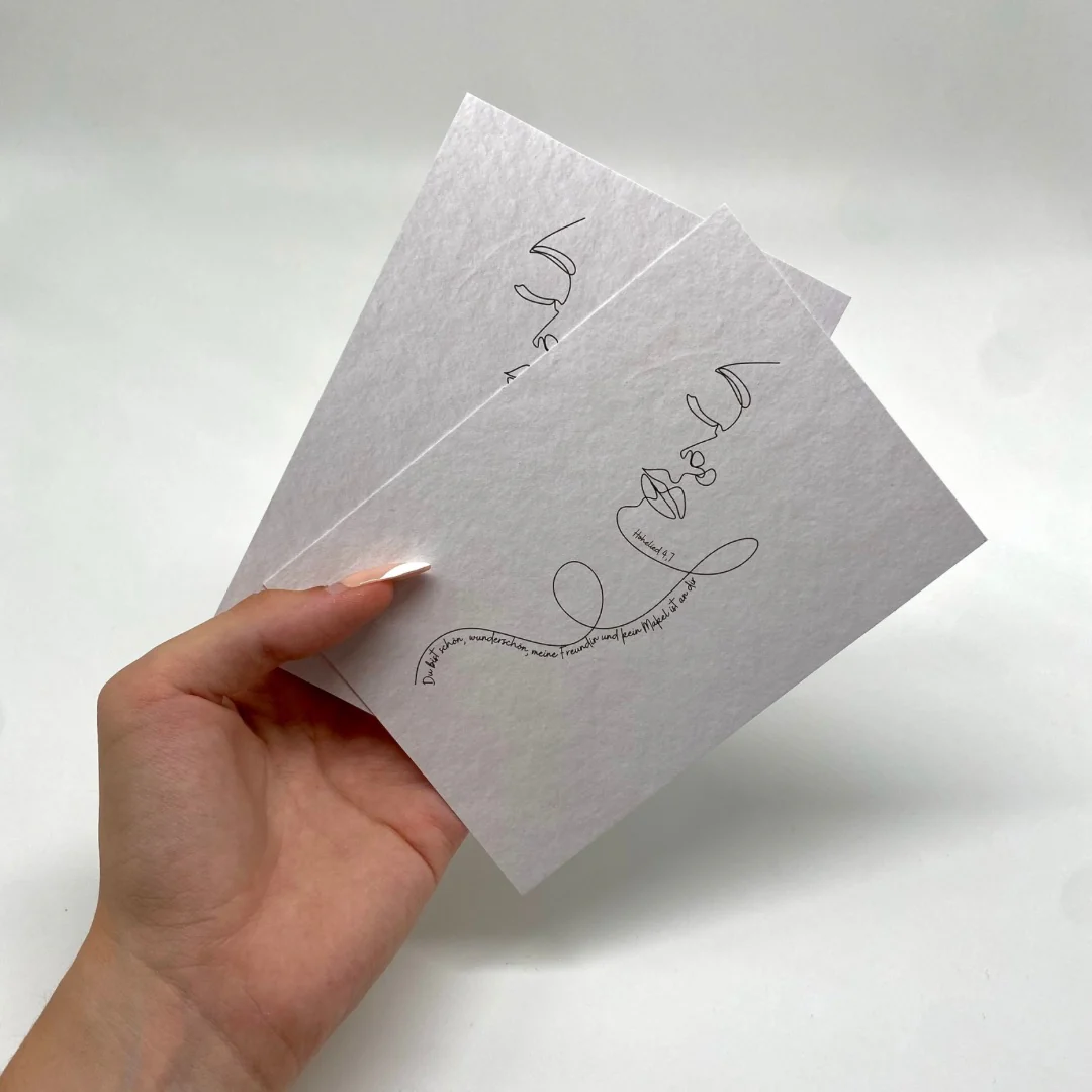 Du bist schön Postkarte - Image 3