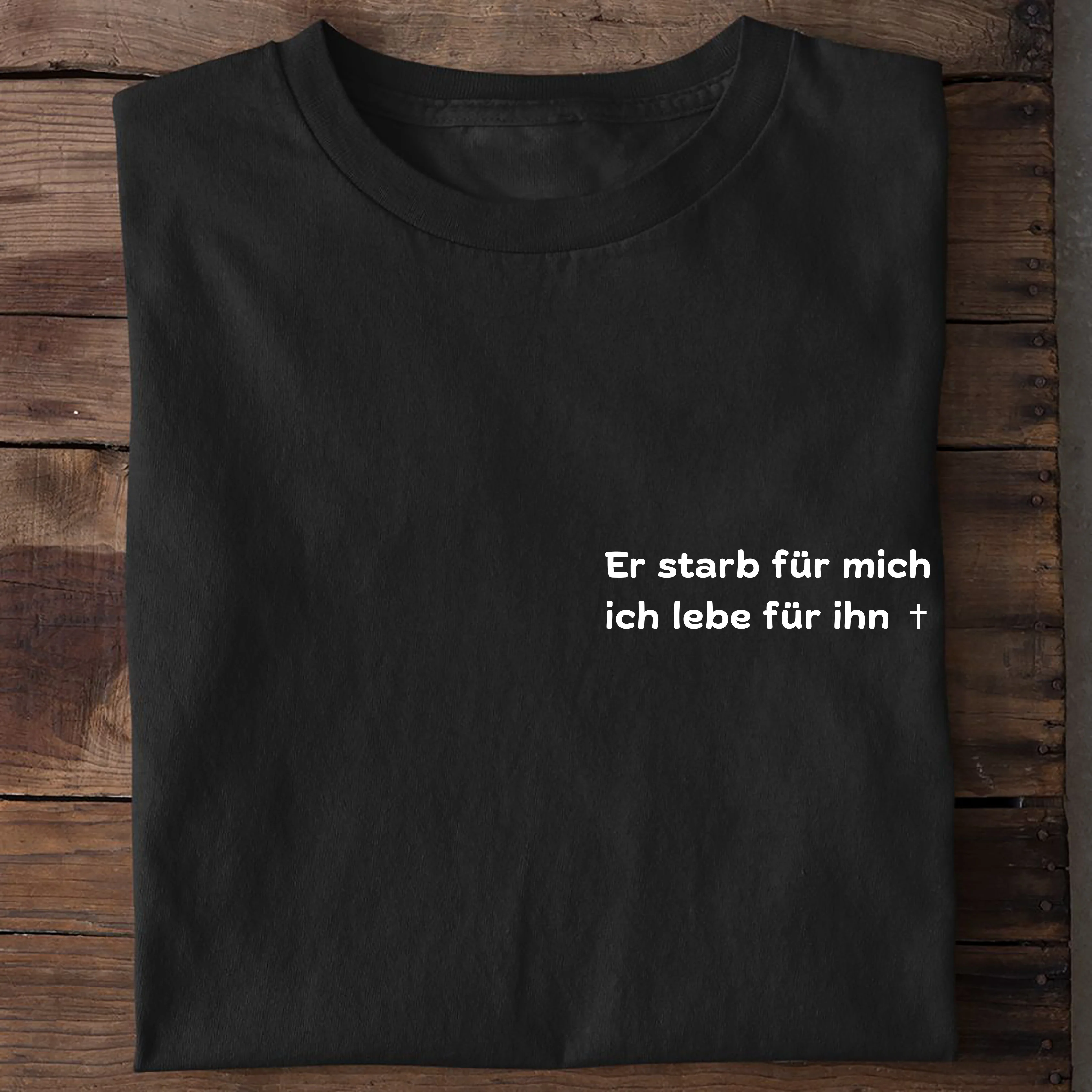 Er starb für mich Shirt - Image 5