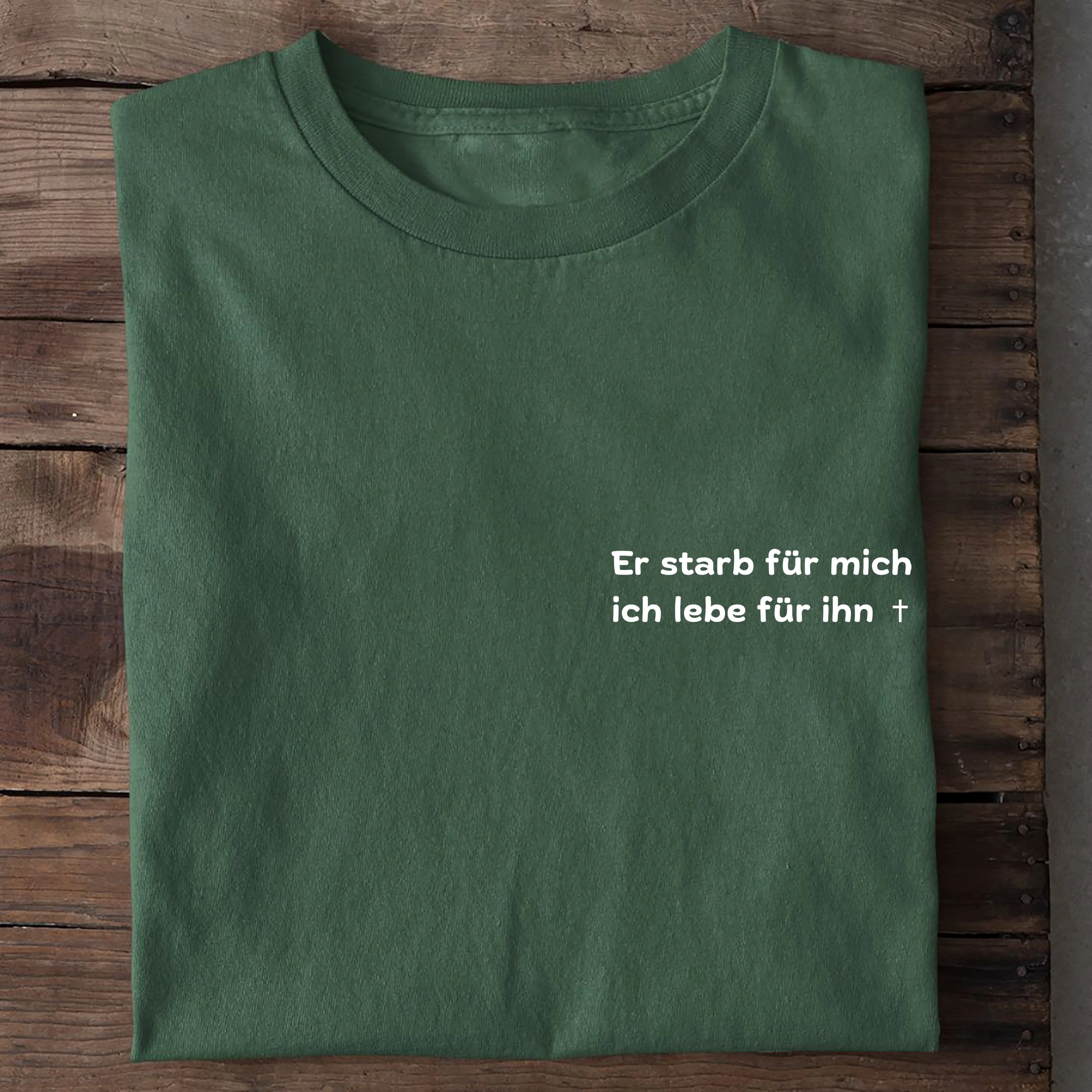 Er starb für mich Shirt - Image 8