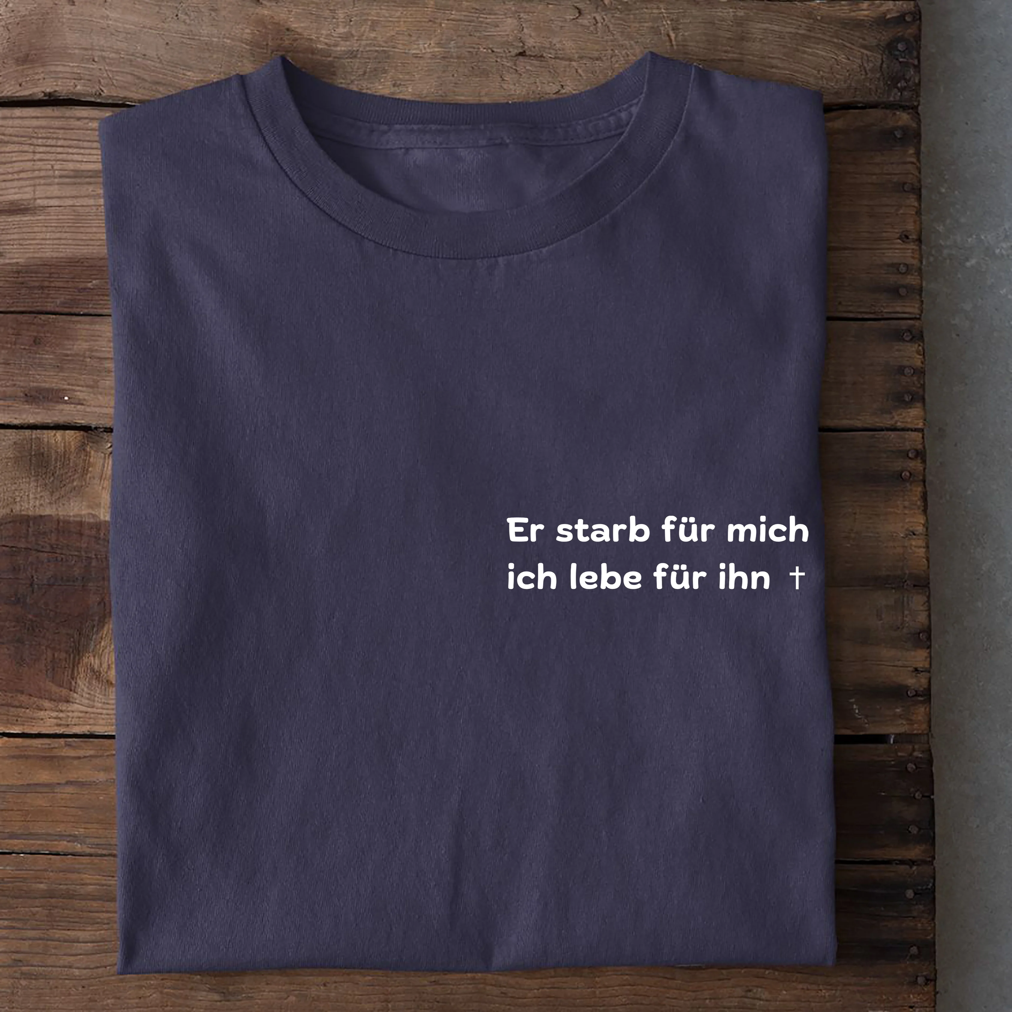 Er starb für mich Shirt - Image 9