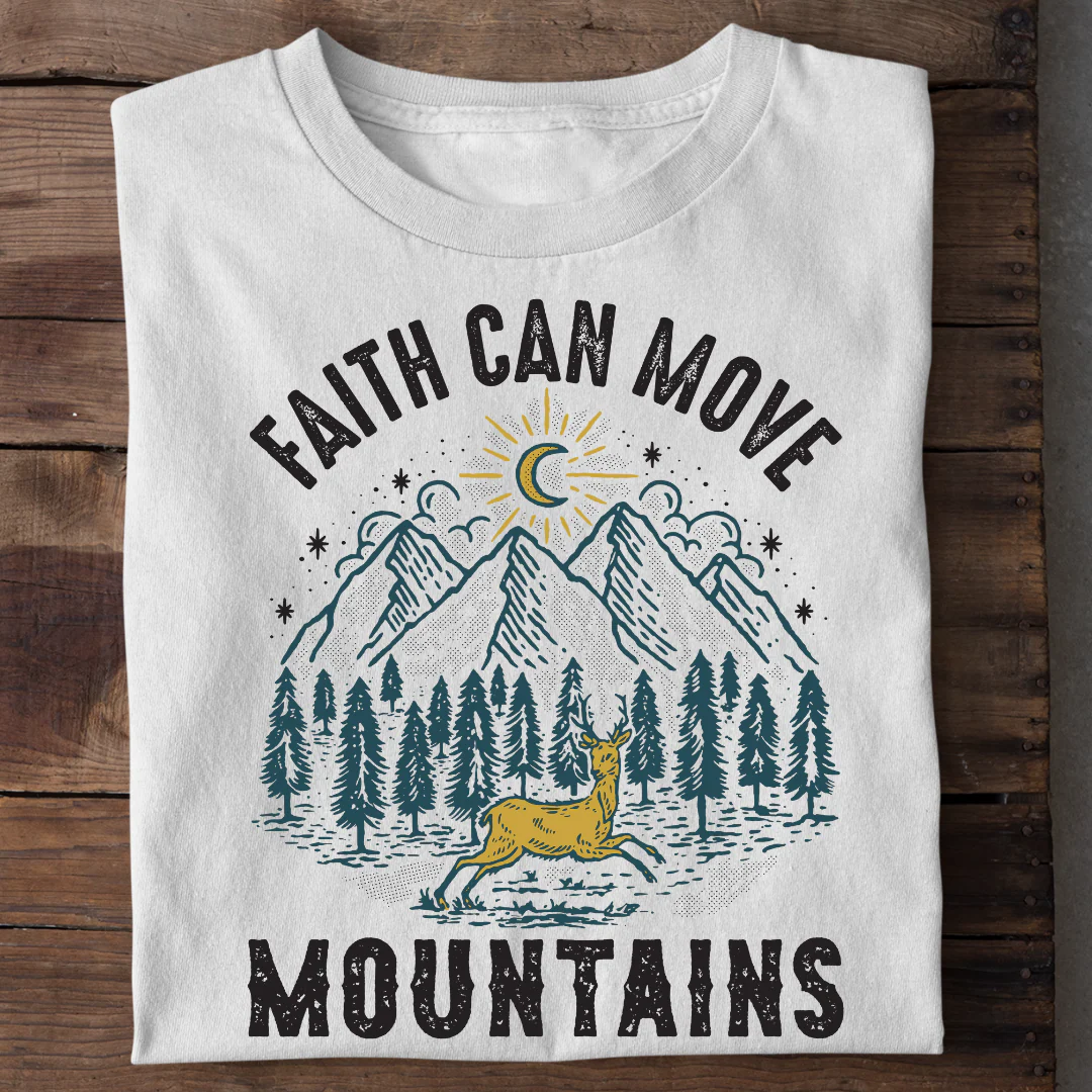 Faith can move mountains Reh Shirt - Image 2