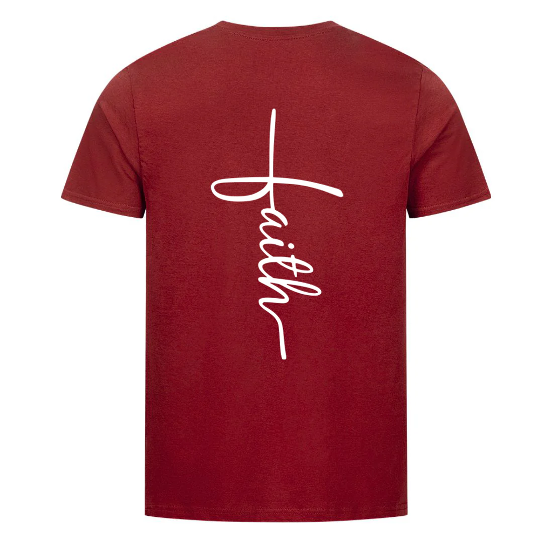 Faith Cross Shirt Backprint - Image 7
