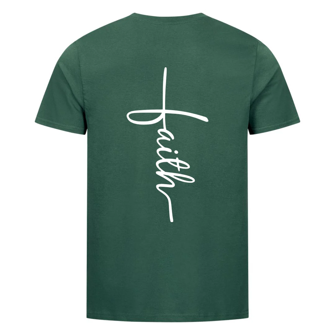 Faith Cross Shirt Backprint - Image 8