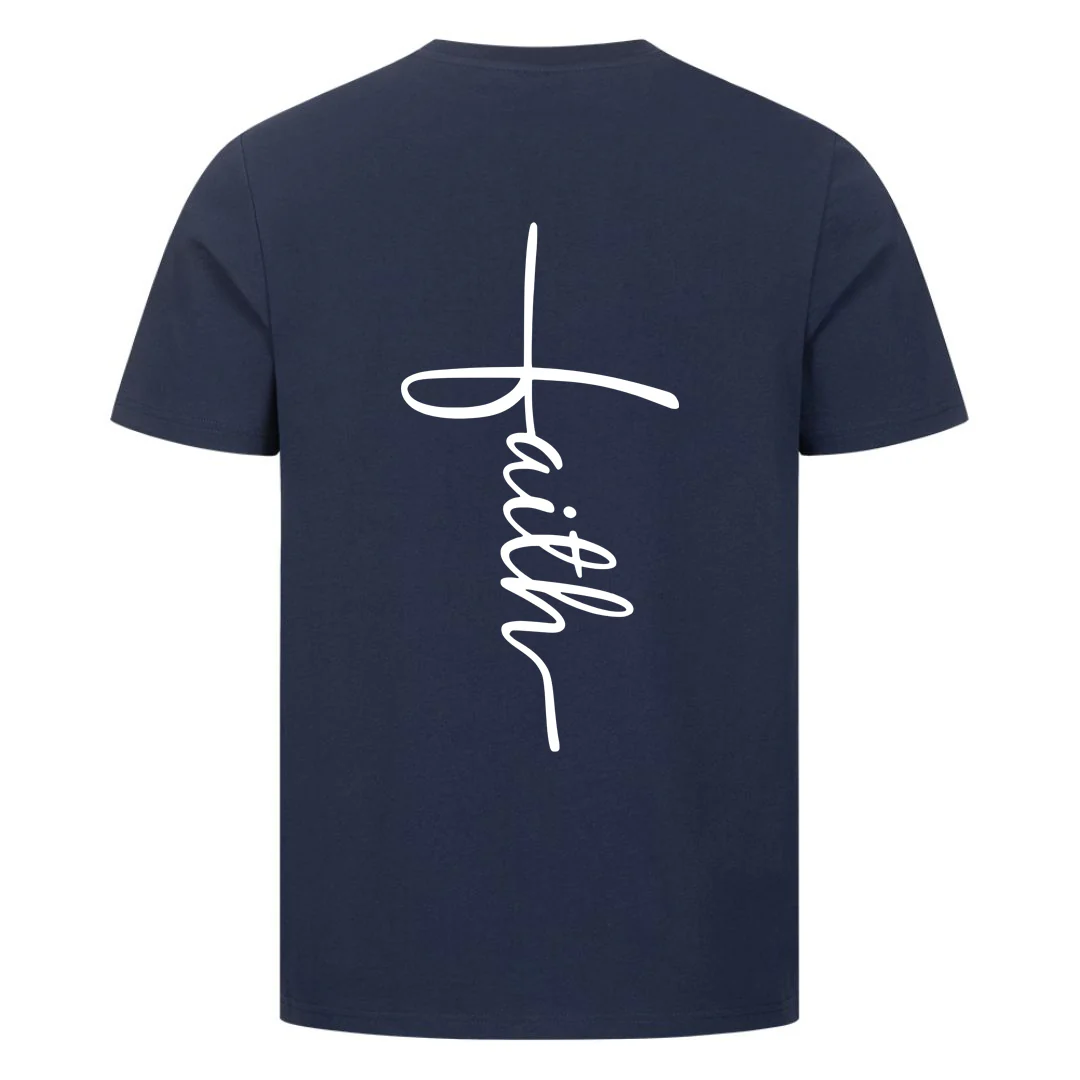 Faith Cross Shirt Backprint - Image 9