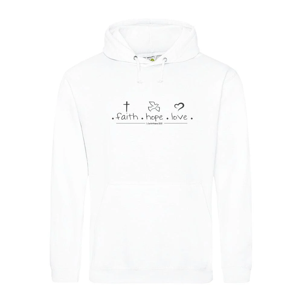 Faith hope Love Hoodie - Image 4