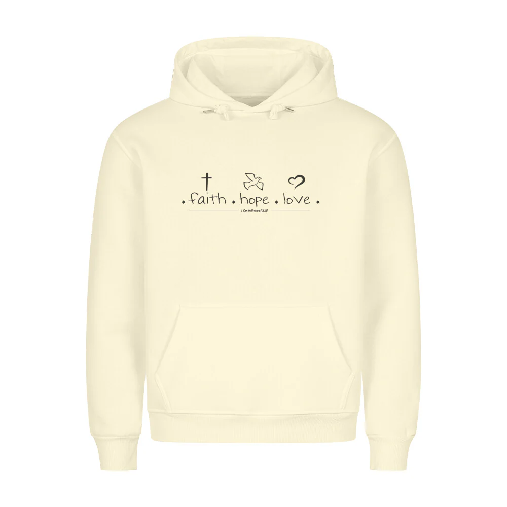 Faith hope Love Hoodie - Image 5