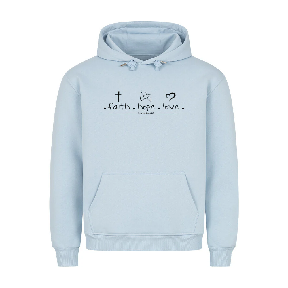 Faith hope Love Hoodie - Image 6