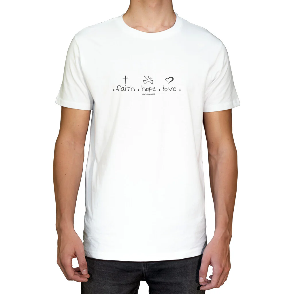 Faith Hope Love Shirt - Image 8