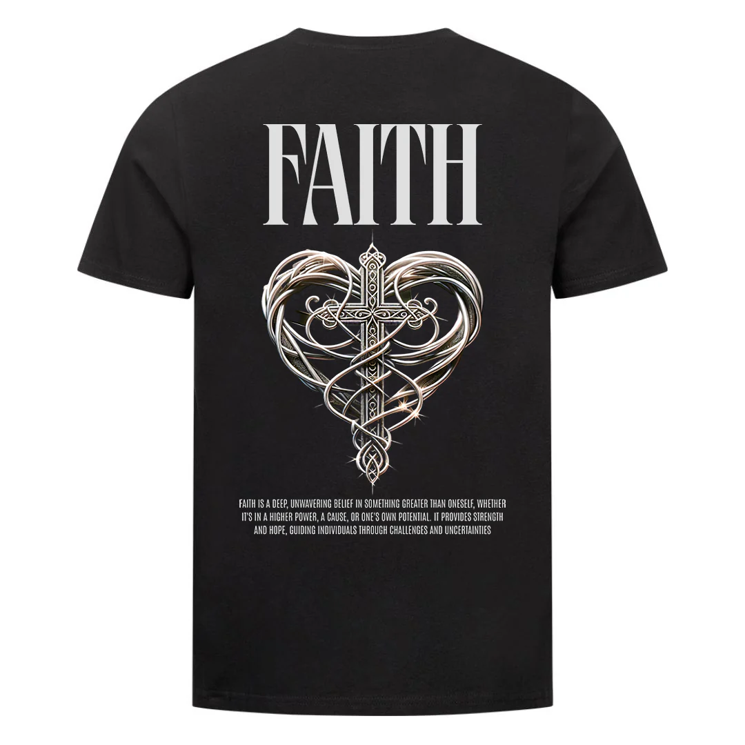 Faith love Shirt Backprint - Image 2