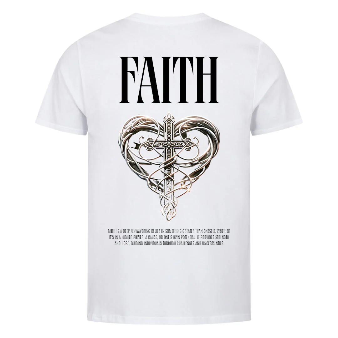 Faith love Shirt Backprint - Image 3