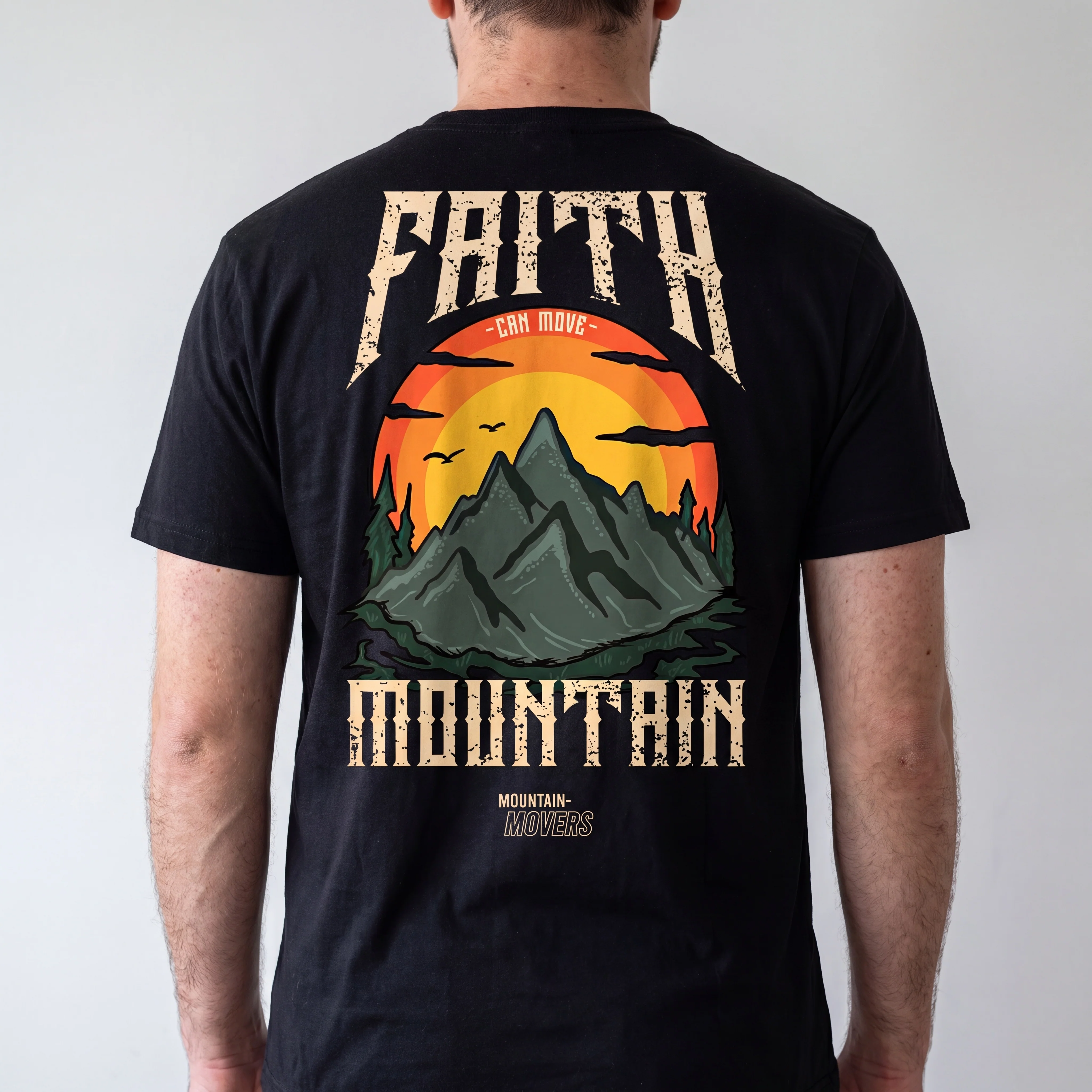 Faith Mountain Shirt Backprint
