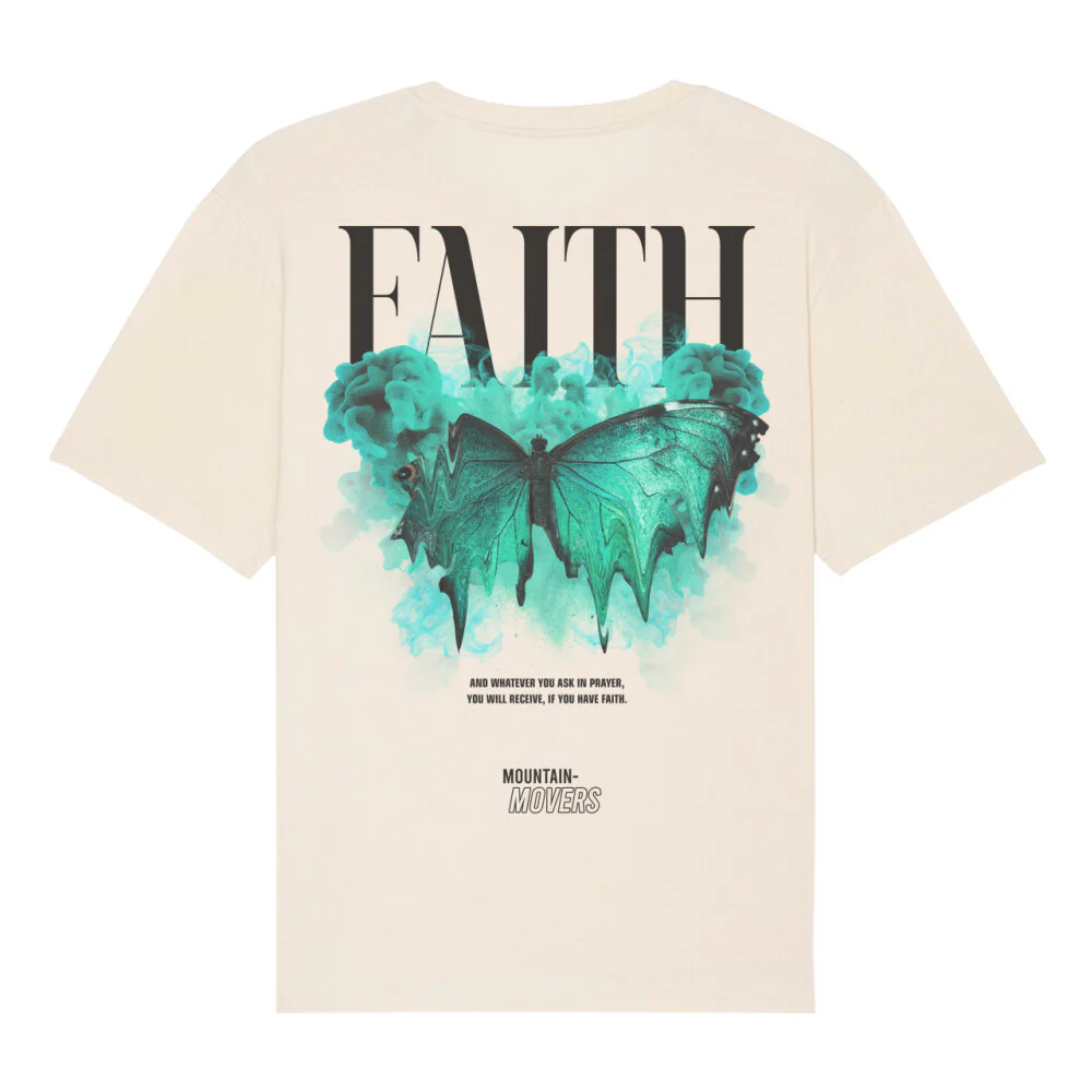 Faith Streetwear Oversized Shirt BackPrint - Image 3