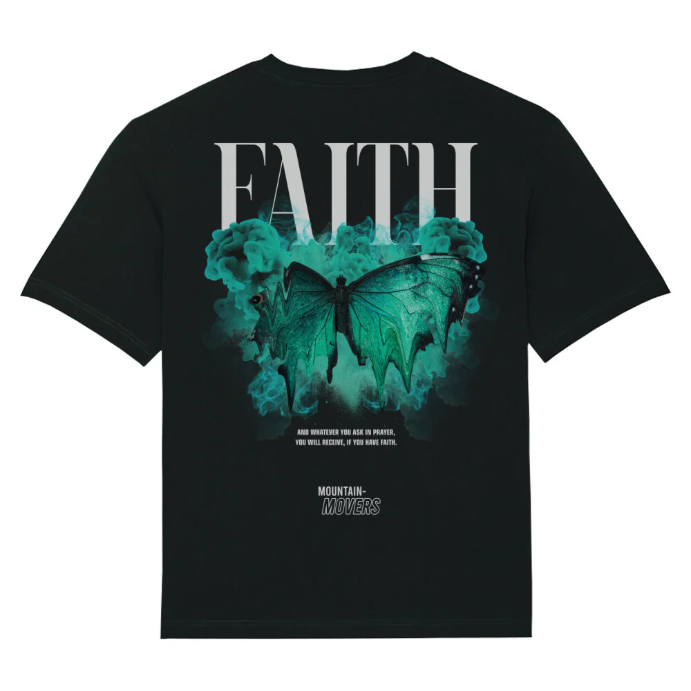 Faith Streetwear Oversized Shirt BackPrint - Image 5