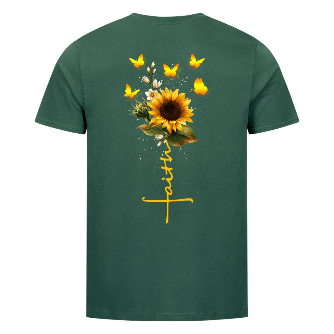 Faith Sunflower Shirt Backprint - Image 6
