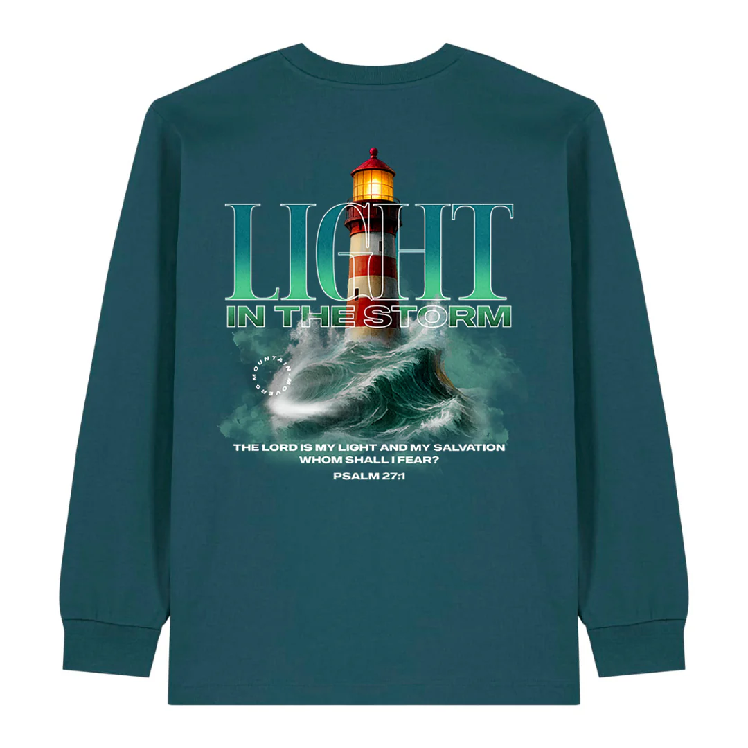 God as Our Light and Salvation Longsleeve BackPrint - Image 4