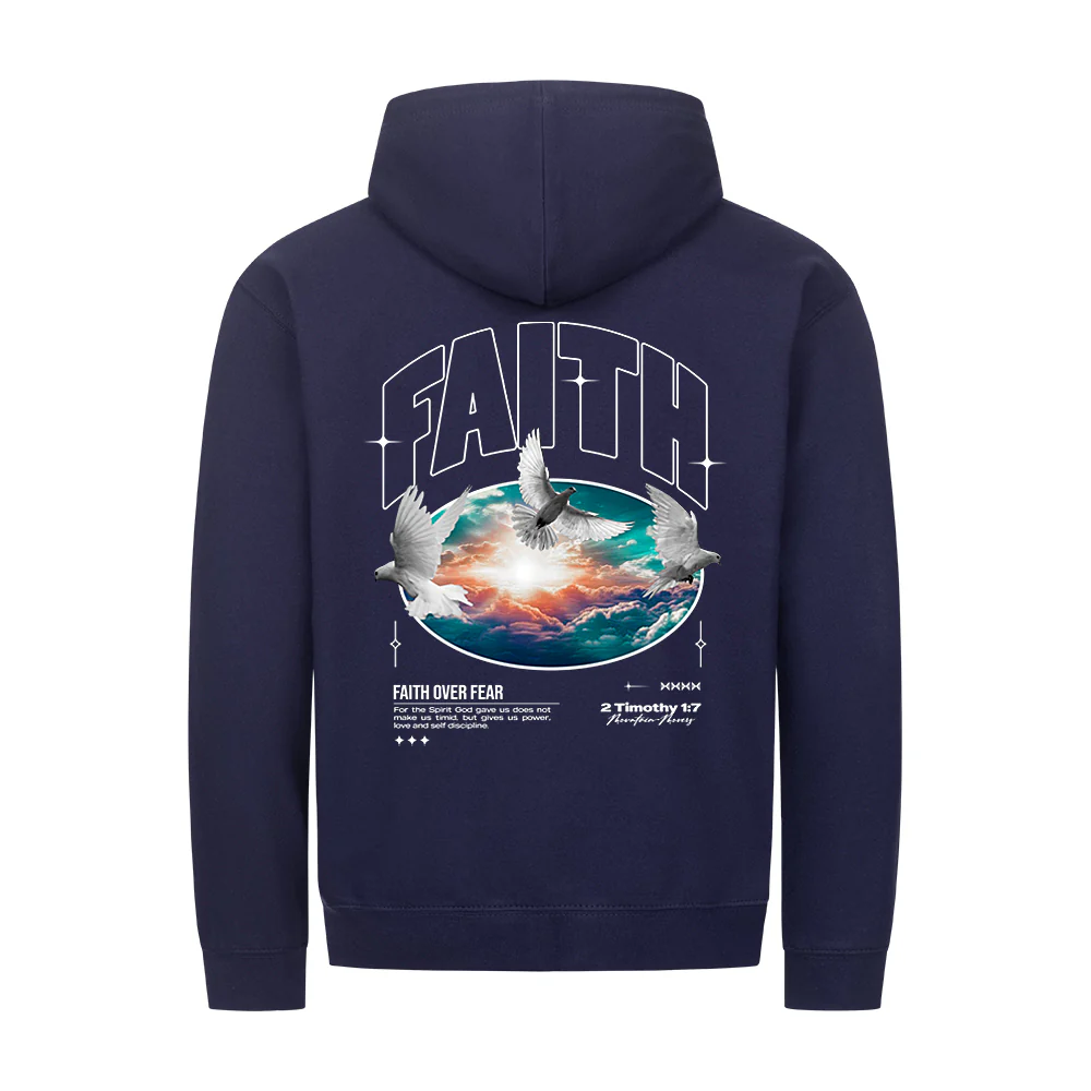 Faith Zipper Hoodie Backprint - Image 7
