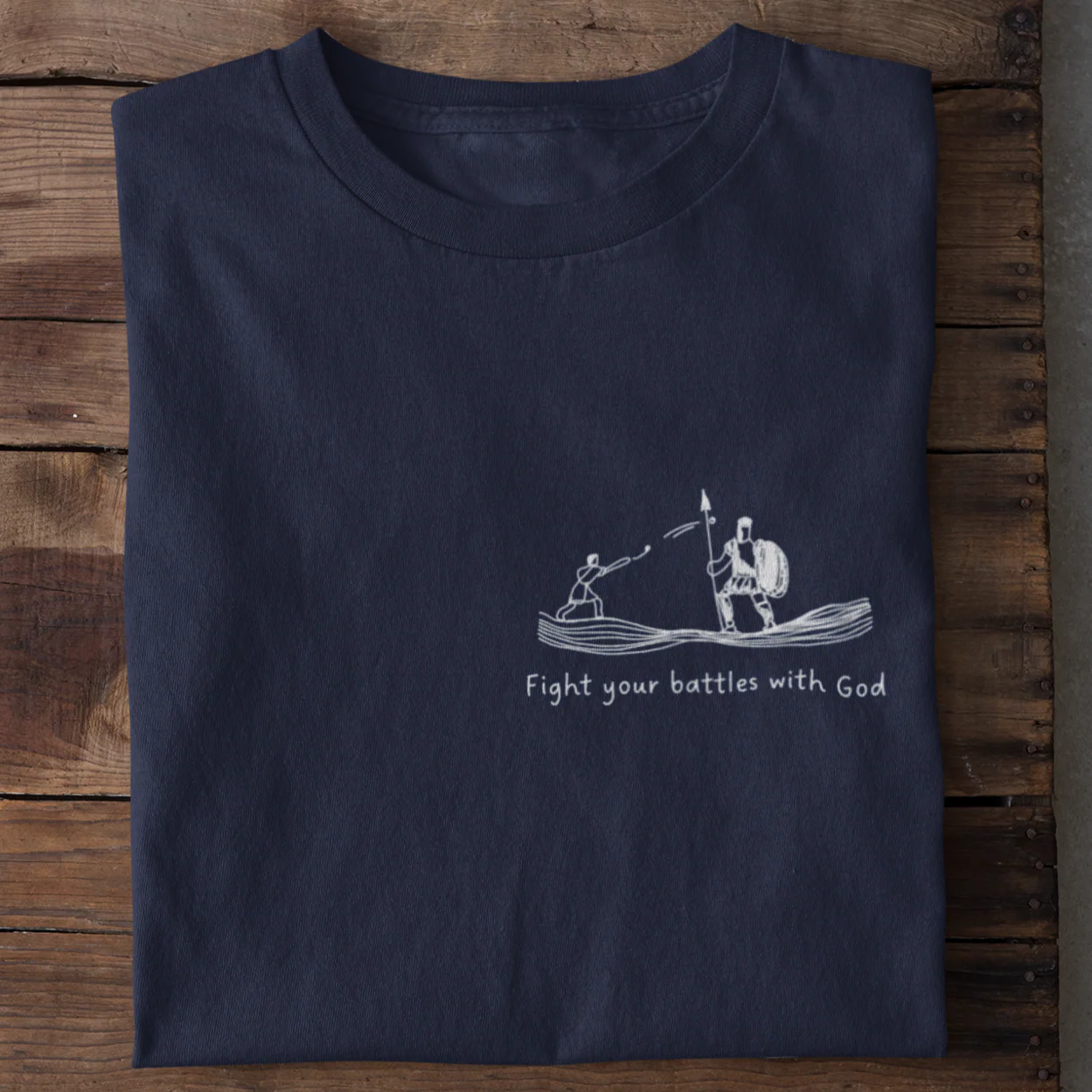 Fight your battles with God Shirt - Image 12