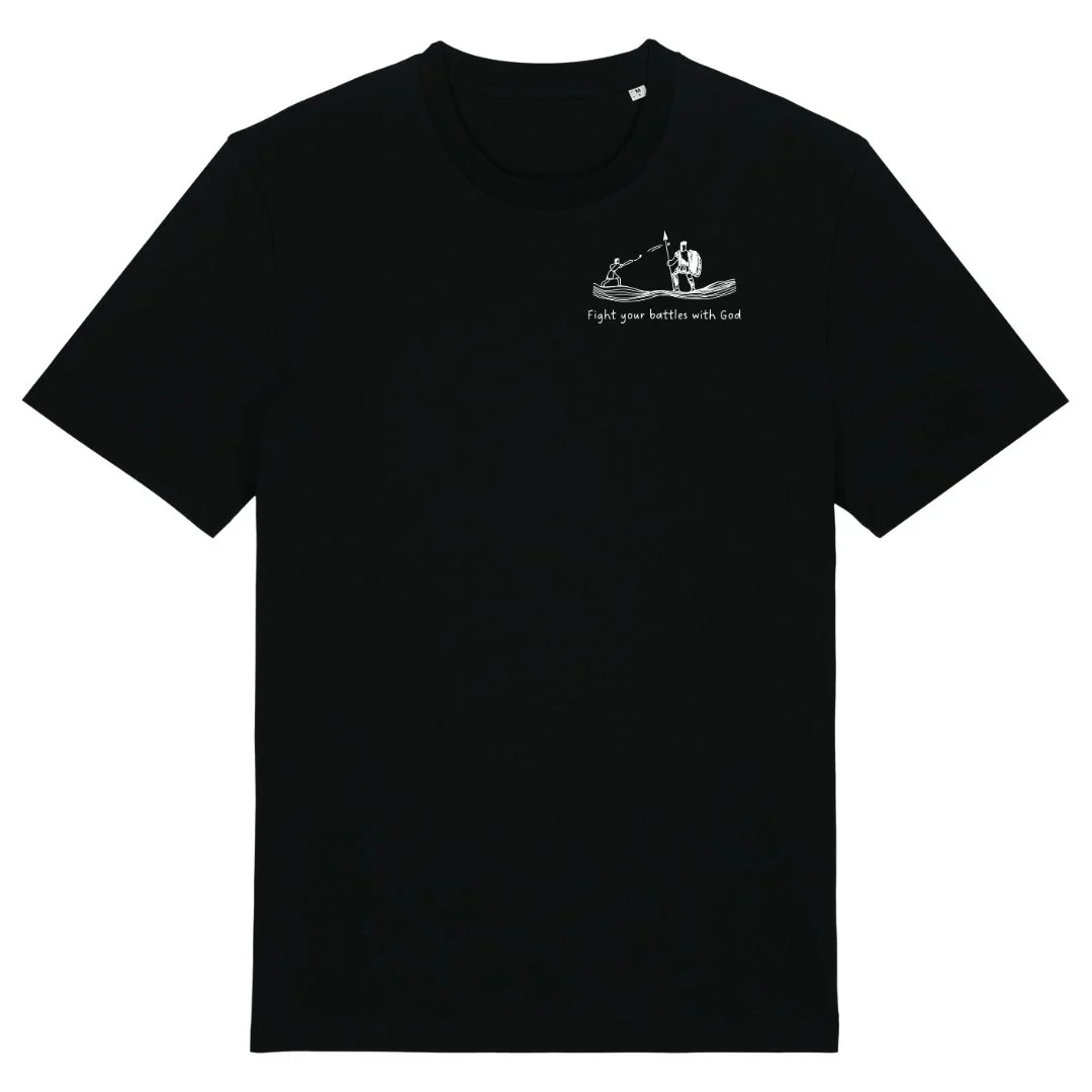 Fight your battles with God Shirt - Image 3