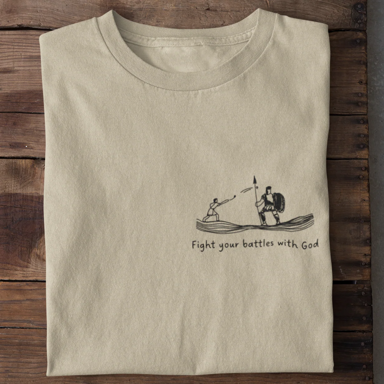 Fight your battles with God Shirt - Image 9
