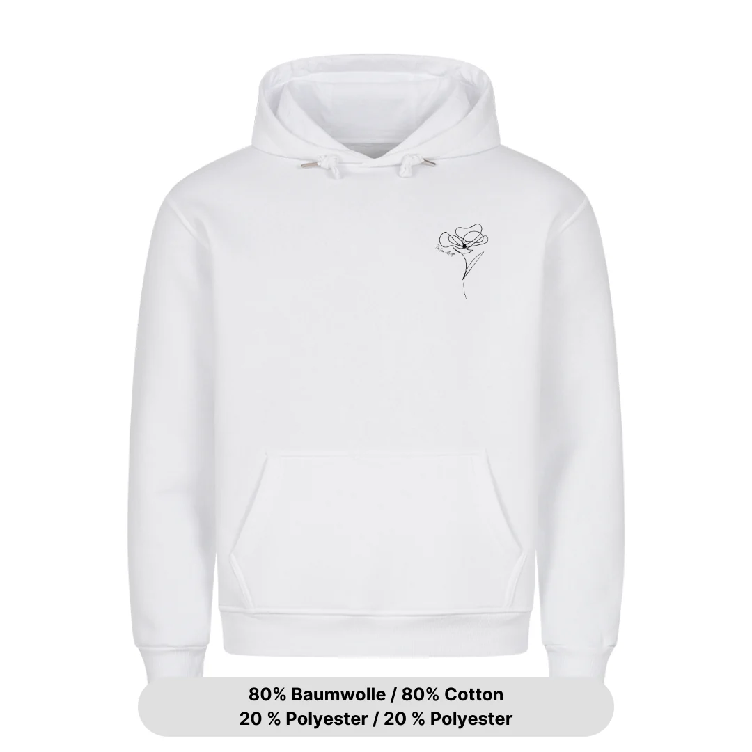 For i am with you - Lineart Hoodie - Image 2