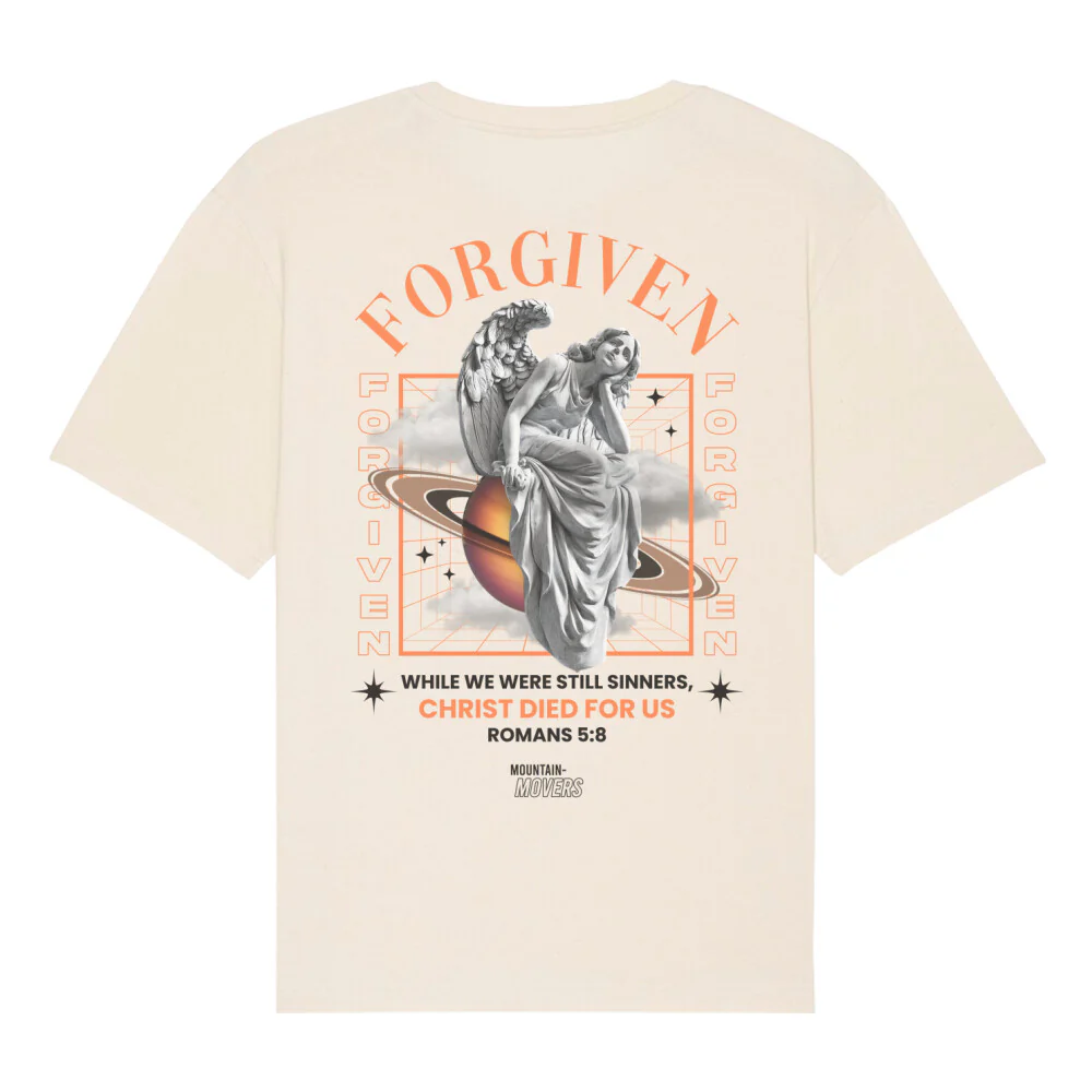 Forgiven Oversized Shirt BackPrint - Image 4