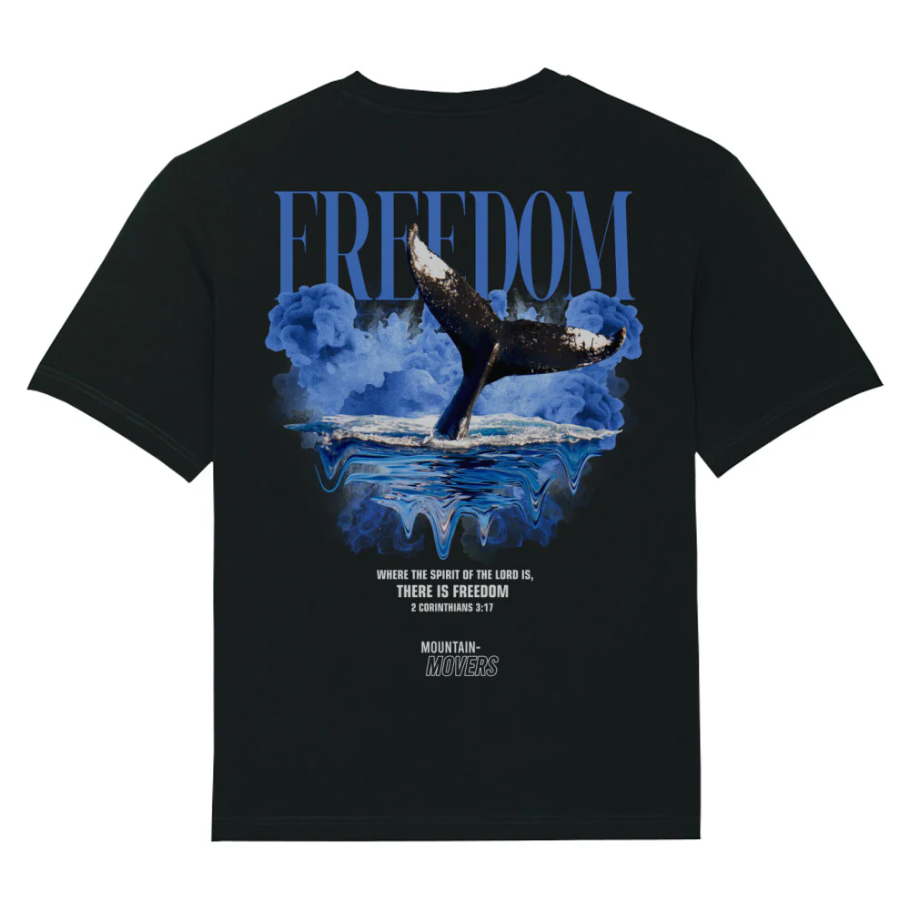 Freedom Streetwear Oversized Shirt BackPrint - Image 2