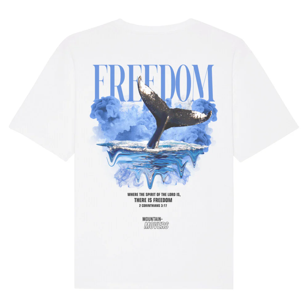 Freedom Streetwear Oversized Shirt BackPrint - Image 4