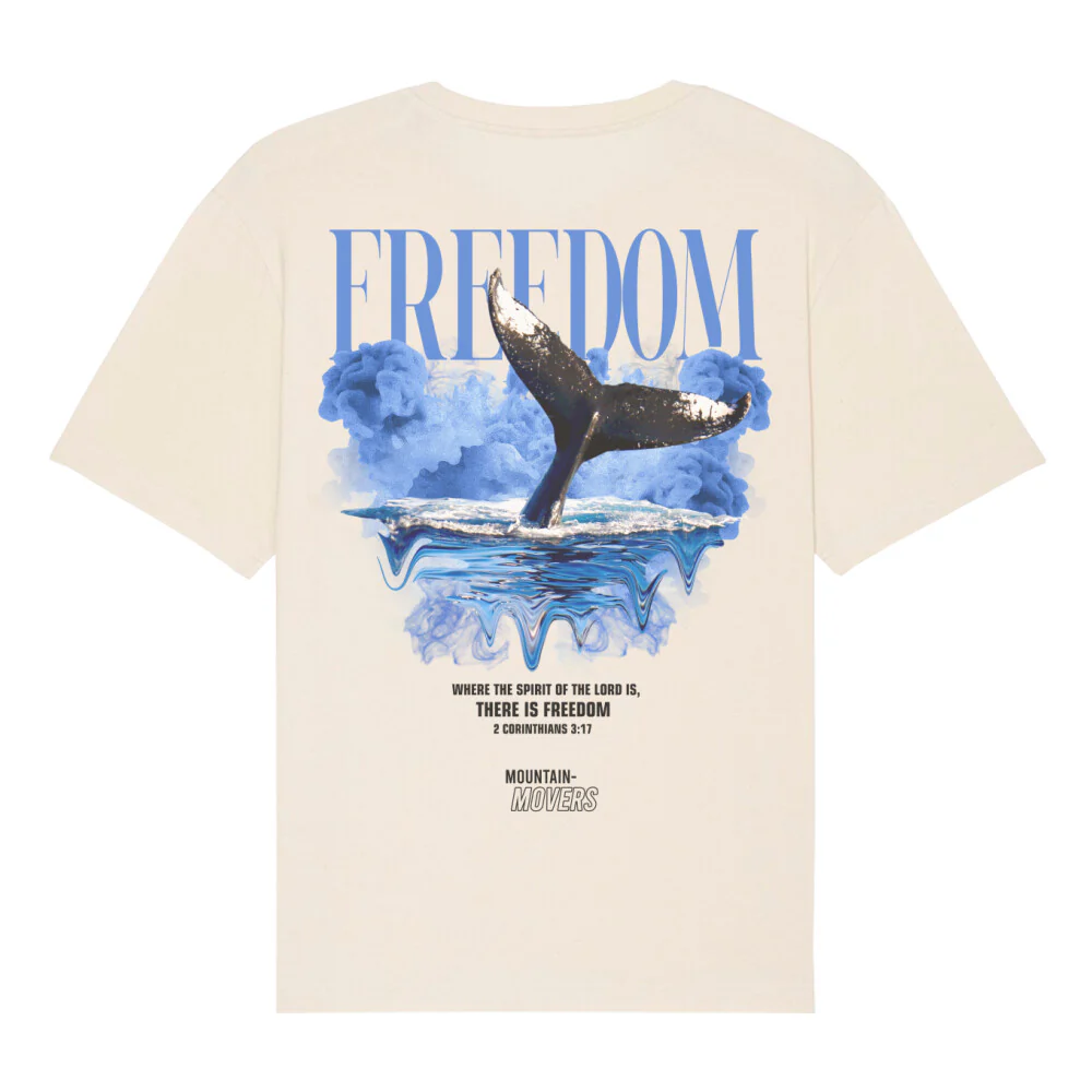 Freedom Streetwear Oversized Shirt BackPrint - Image 5