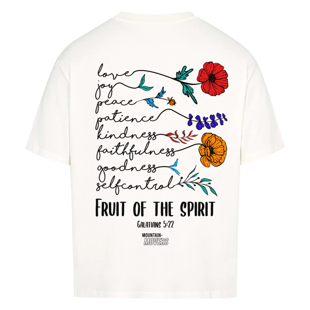 Fruit of the Spirit Oversized Shirt BackPrint - Image 4
