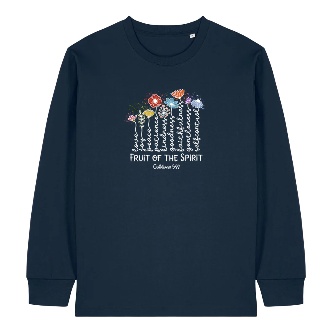 Fruit of the Spirit schwarz 23cm Longsleeve - Image 3