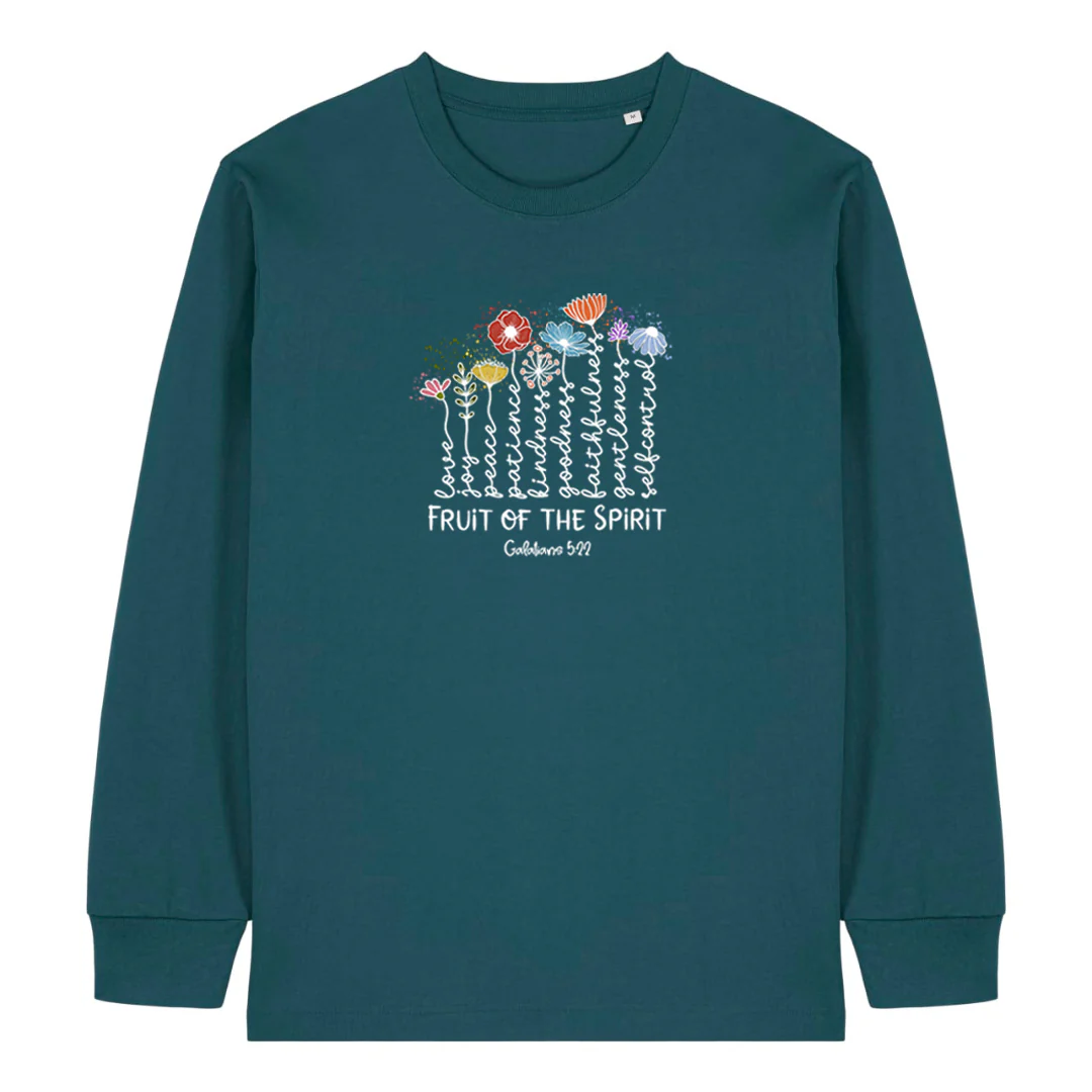 Fruit of the Spirit schwarz 23cm Longsleeve - Image 4