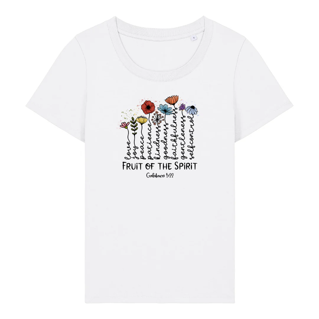 Fruit of the Spirit Flower Frauen Shirt - Image 5