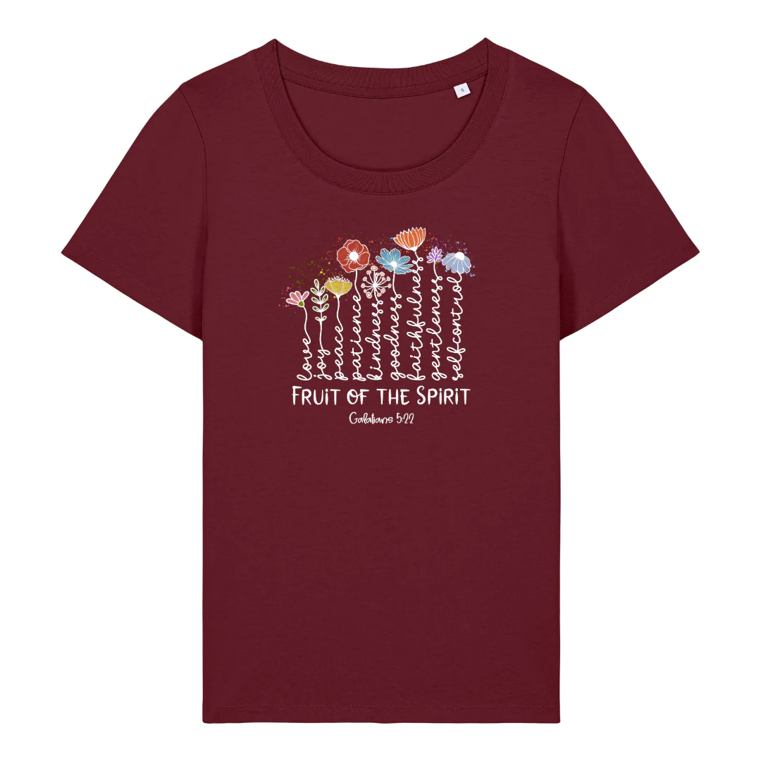 Fruit of the Spirit Flower Frauen Shirt - Image 7