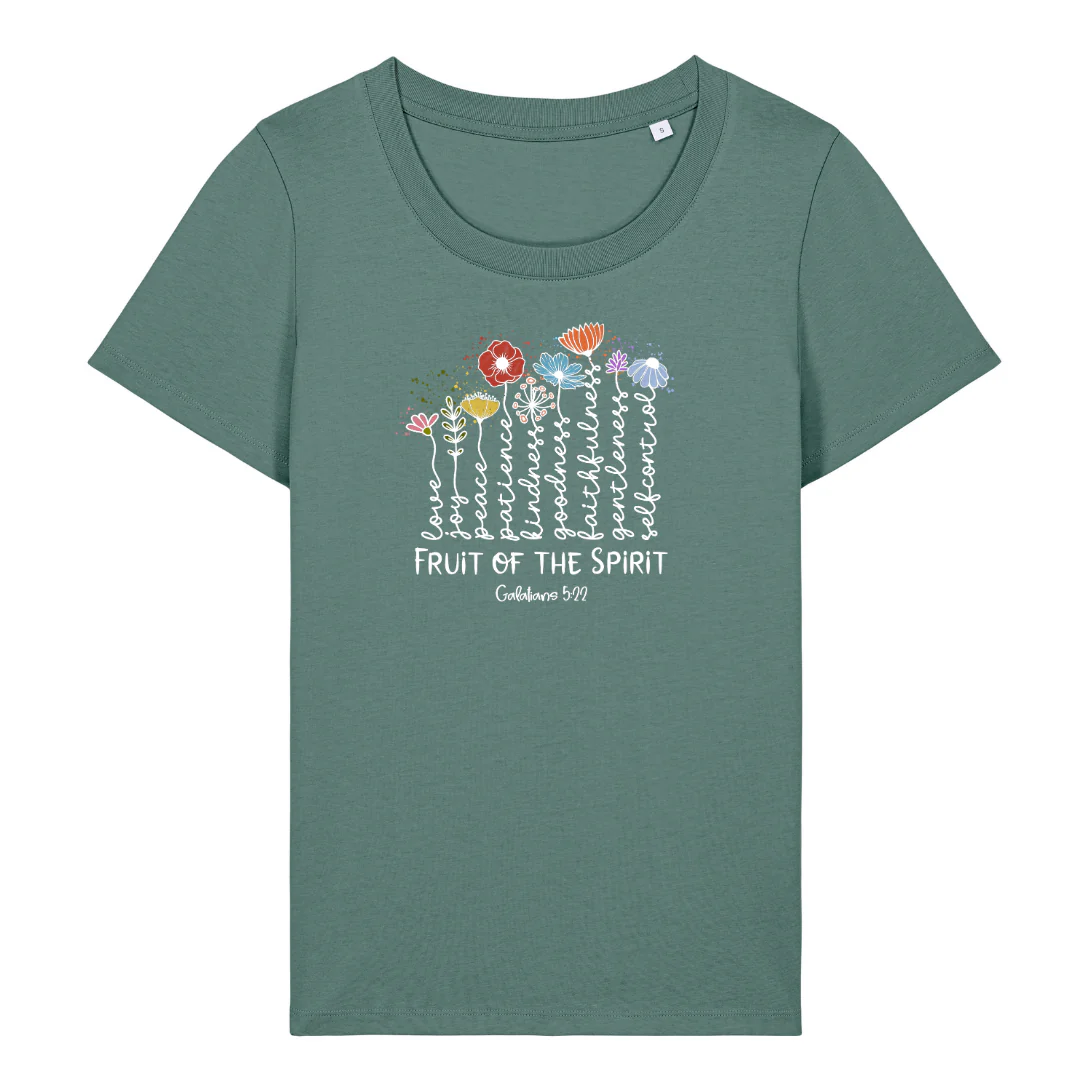 Fruit of the Spirit Flower Frauen Shirt - Image 8