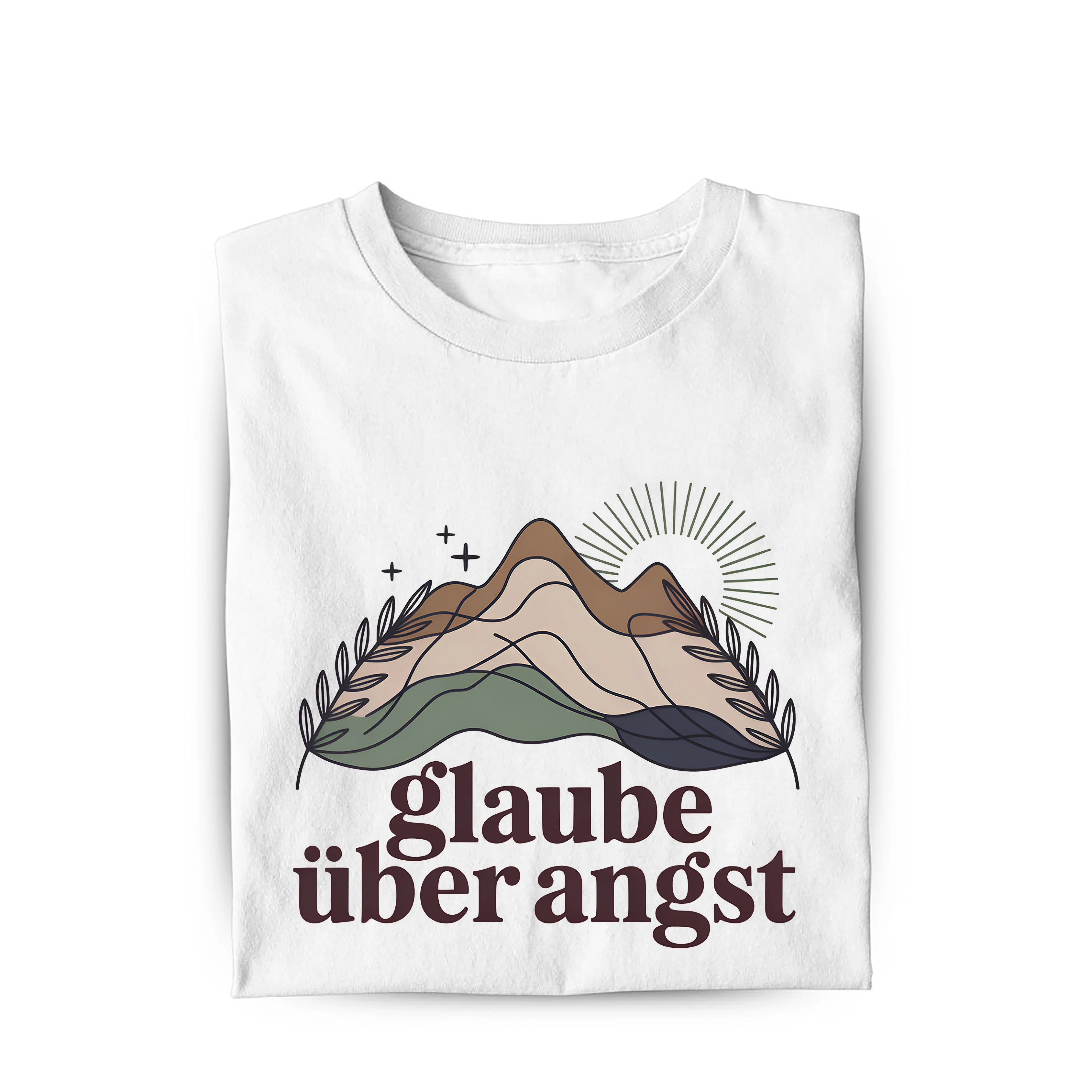 Glaube über Angst Shirt - Image 2
