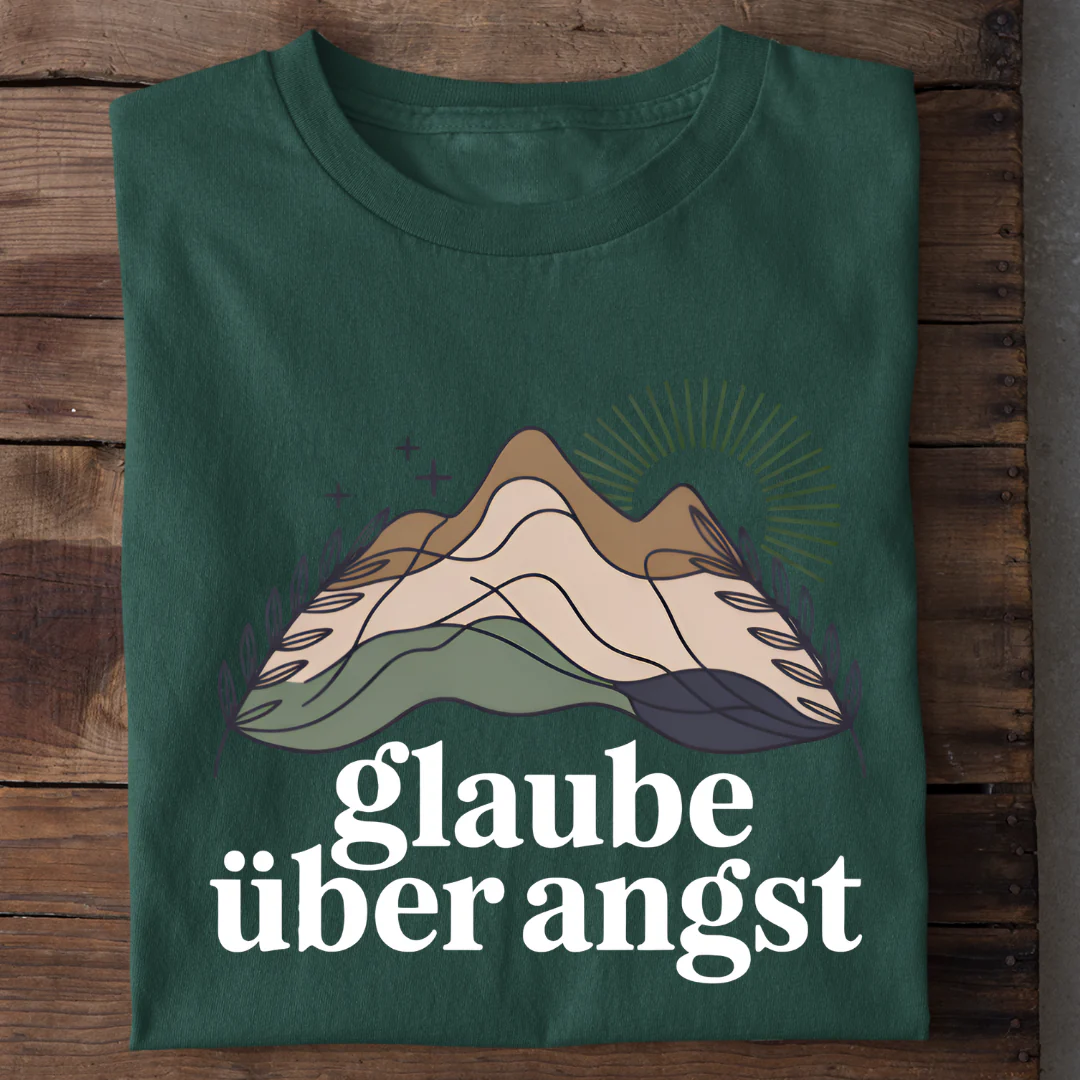 Glaube über Angst Shirt - Image 8