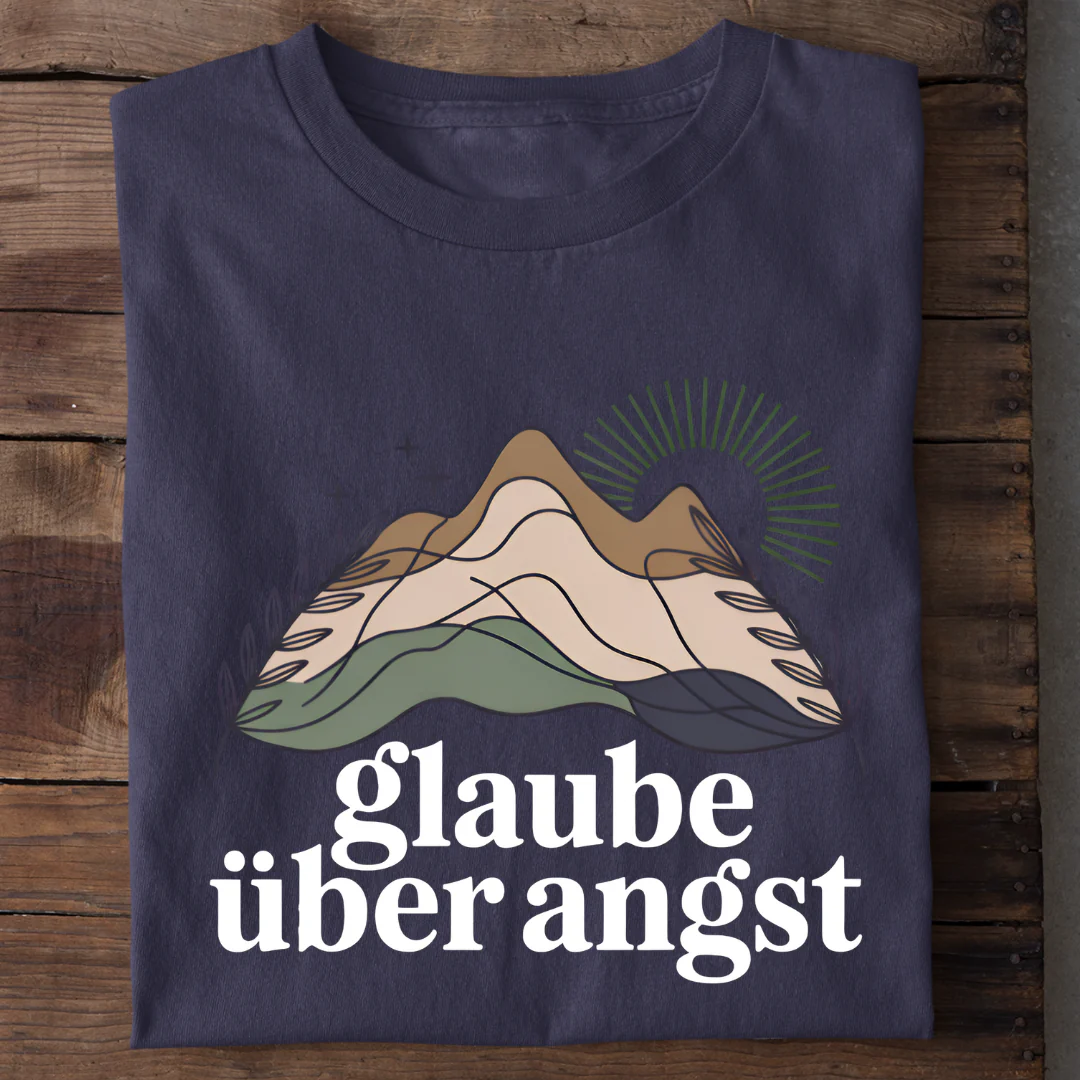 Glaube über Angst Shirt - Image 9