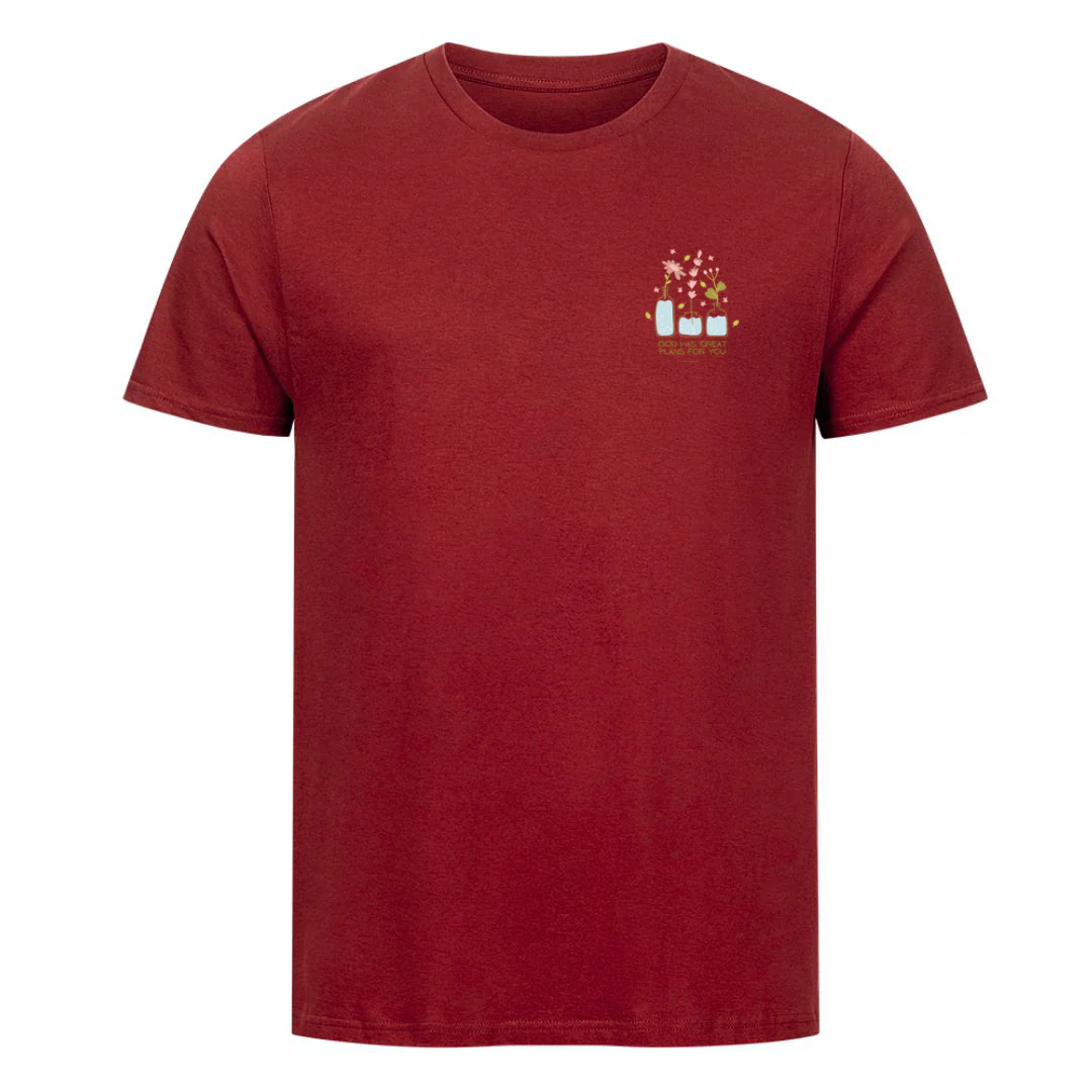God has great plans Shirt - Image 10