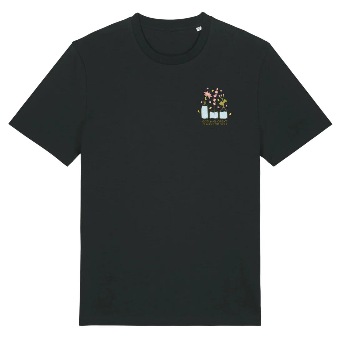 God has great plans Shirt - Image 6