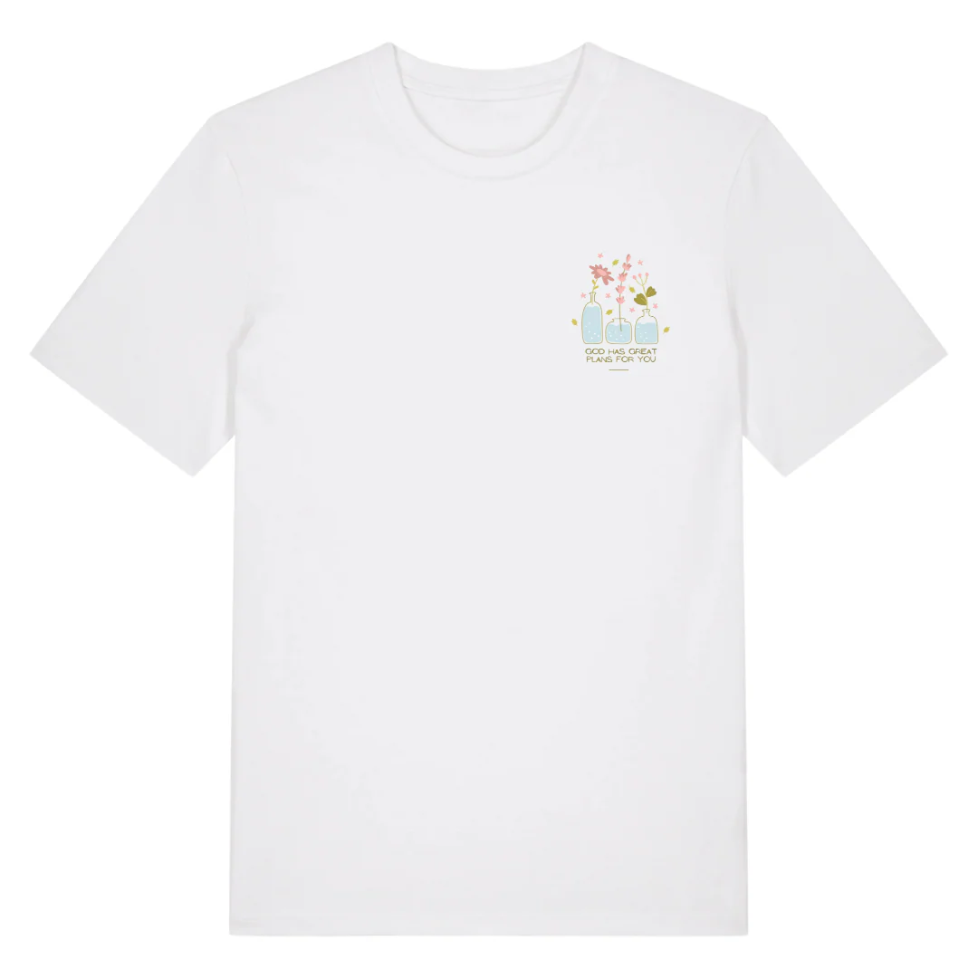 God has great plans Shirt - Image 7
