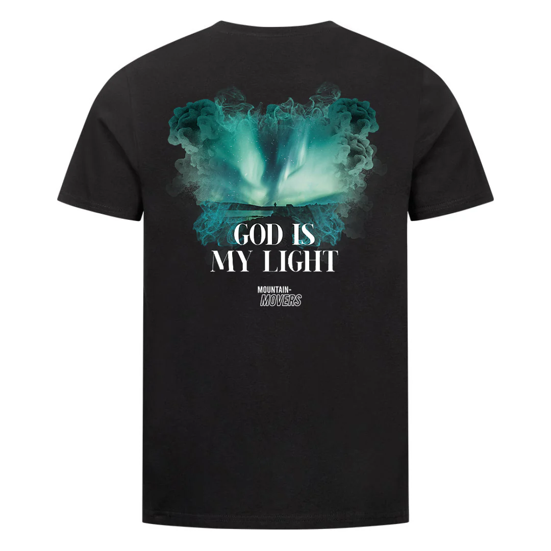 God is my light Shirt Backprint - Image 2