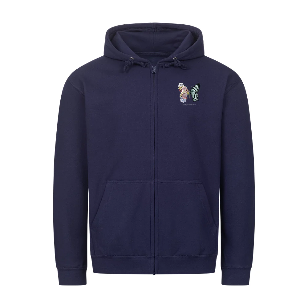 God is a creator Zipper Hoodie - Image 7