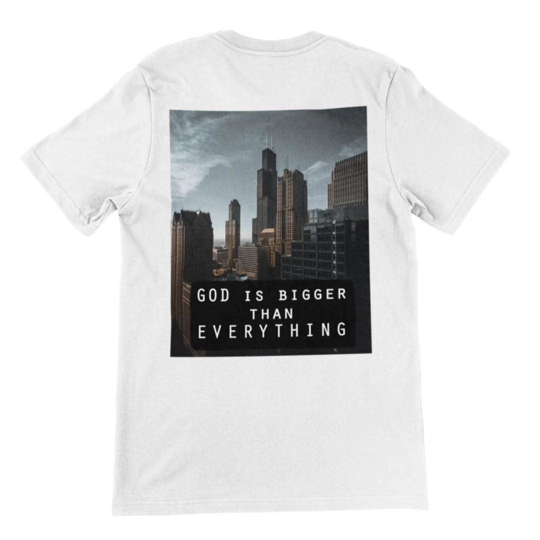 God is Bigger Shirt BackPrint - Image 6