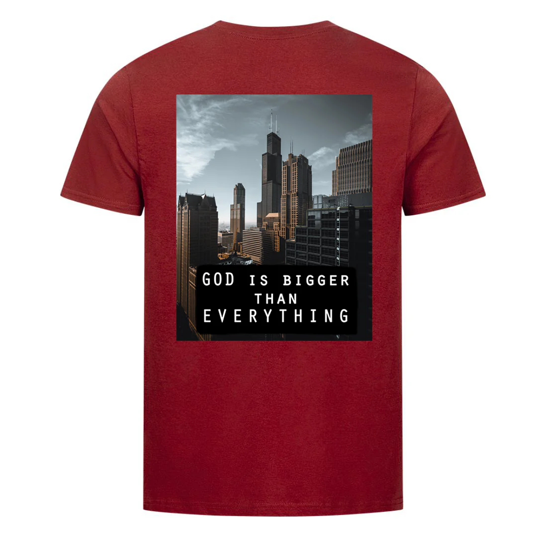God is Bigger Shirt BackPrint - Image 7
