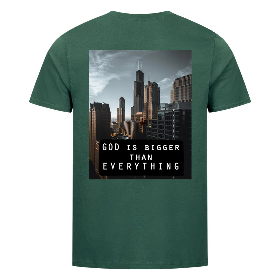 God is Bigger Shirt BackPrint - Image 8