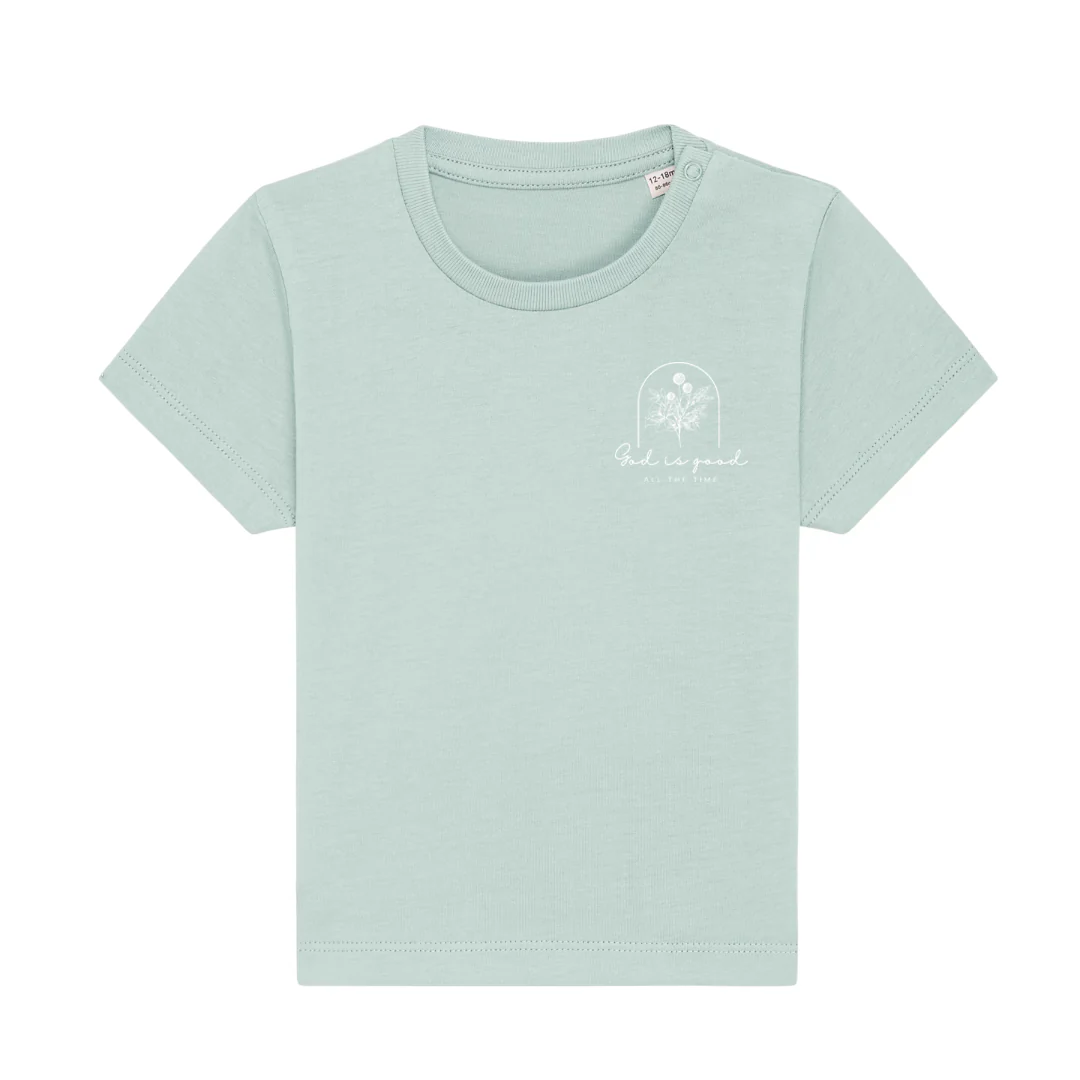 God is good floral Baby T-Shirt - Image 7