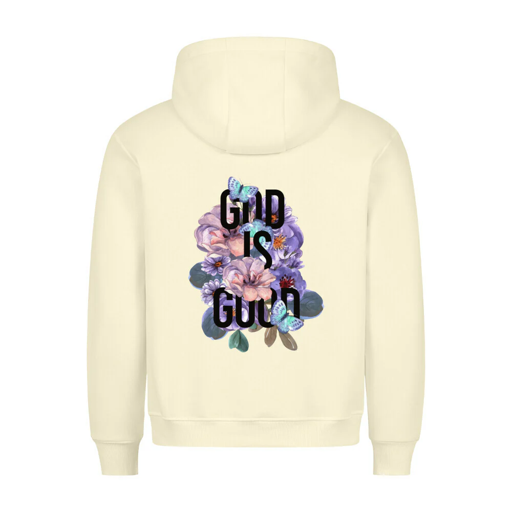 God is good Flowers Hoodie BackPrint - Image 4