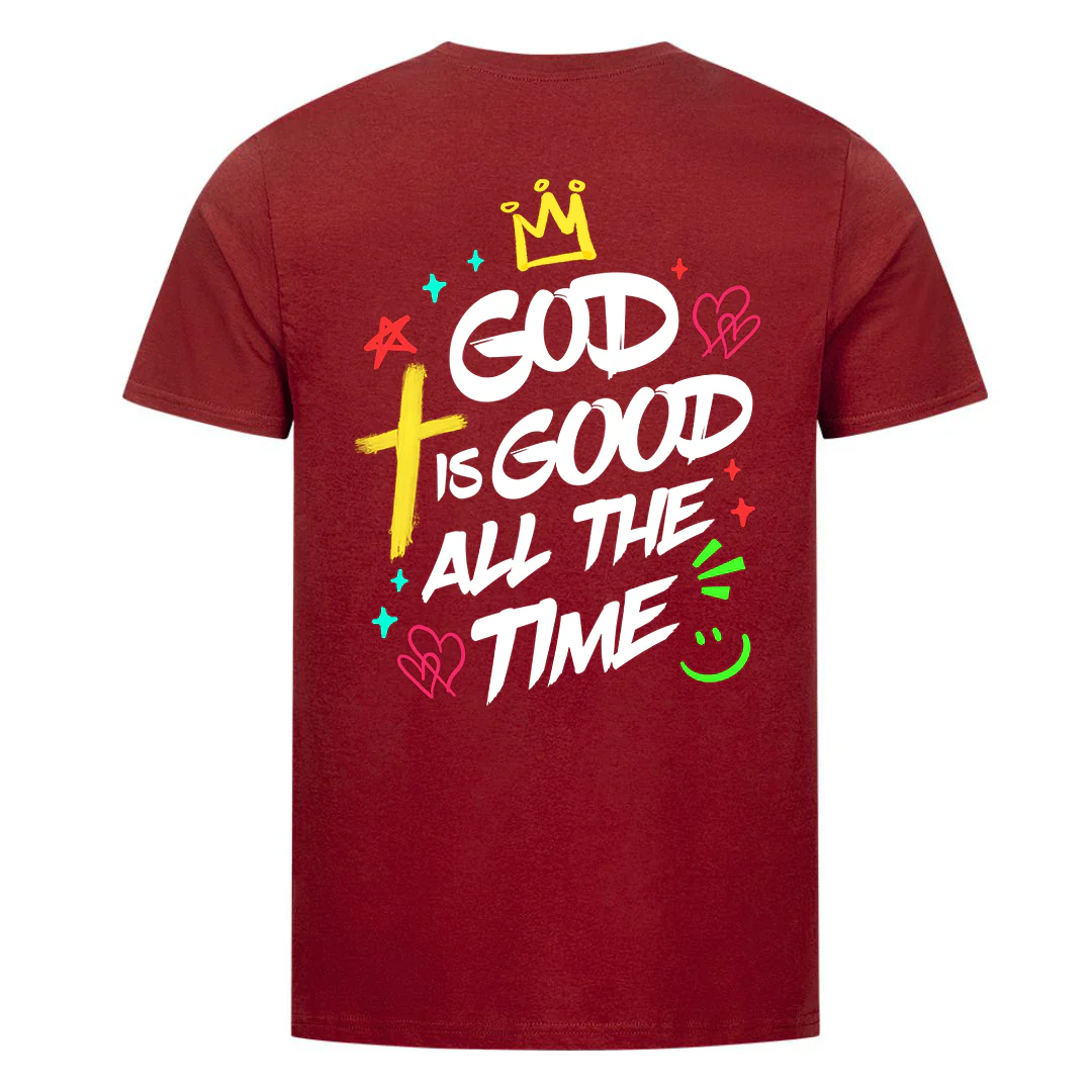 God is good Shirt Backprint - Image 5