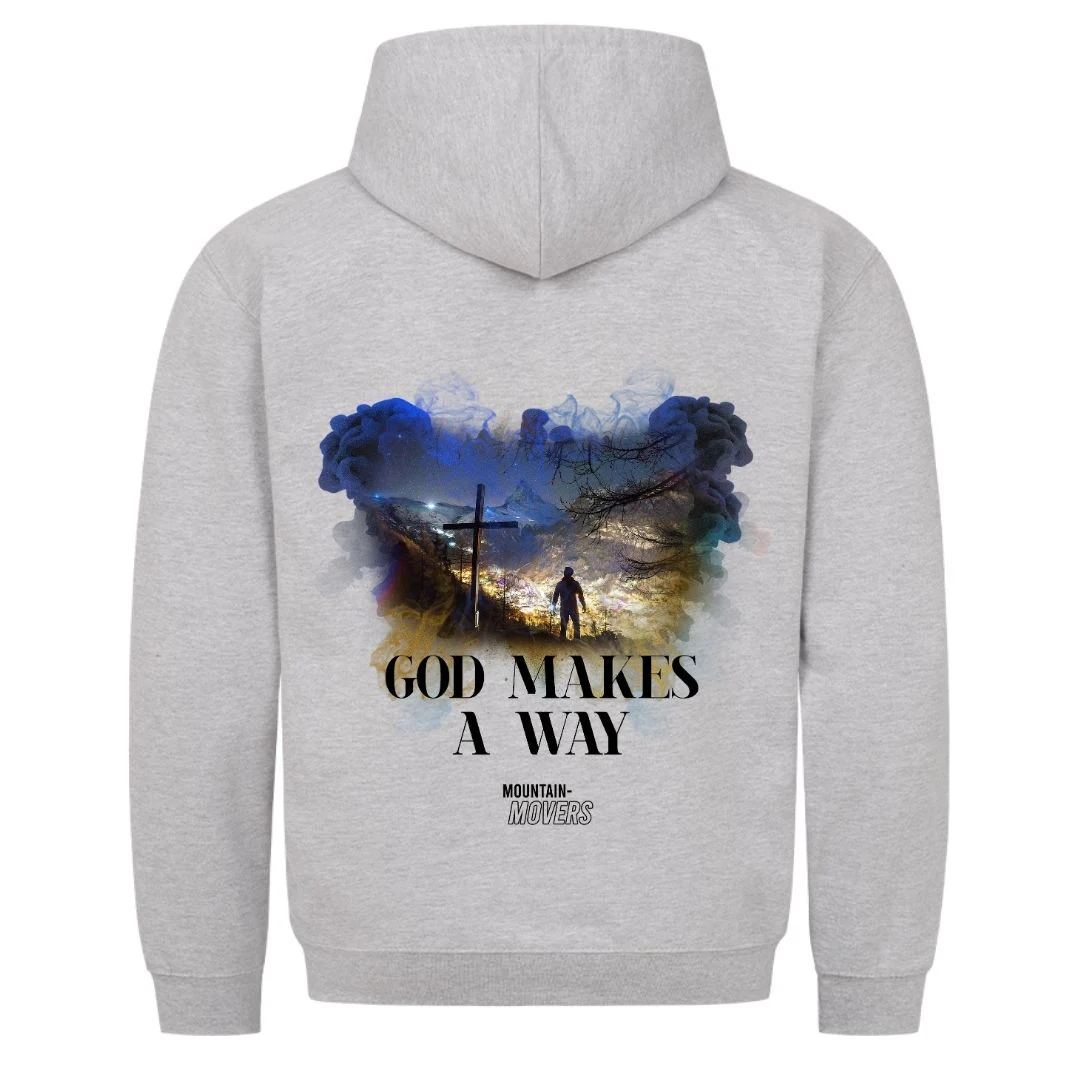 God makes a Way Hoodie BackPrint - Image 4